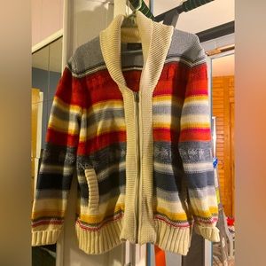 Women’s Pendleton zip up cardigan. Size XL